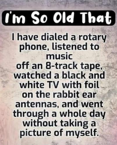 M so old