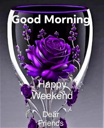 072223 - GM purple vase & roses