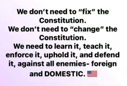 USA don't need to fix