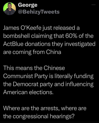 James O'Keefe 60 Percent