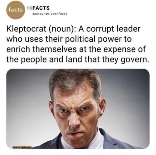 M Kleptocrat