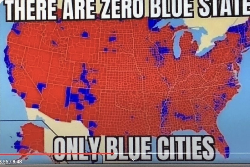 blue cities