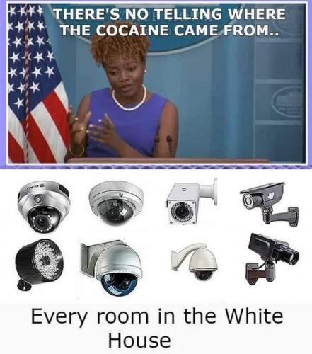 white house cocaine