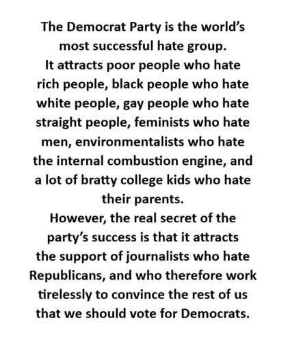M Democrats hate