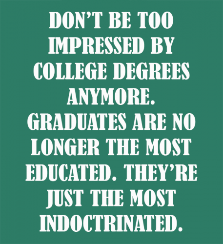 M college degrees