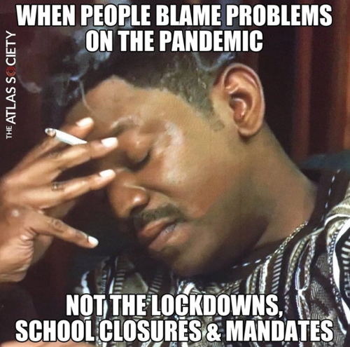 M Blame Pandemic