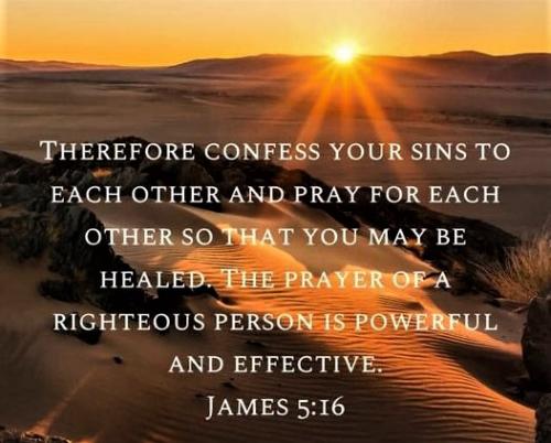 072023 - James 5-16 Prayer of righteous person