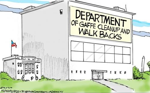 Biden - Dept of Gaffs