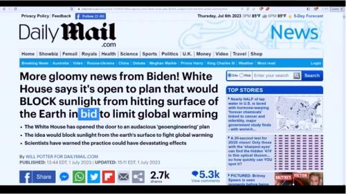 Biden - Block Out Sun