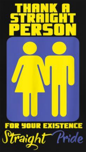 USA straight person
