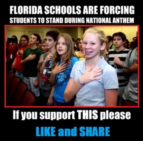 Gov. DeSantis -- Stand for the Pledge of Allegiance