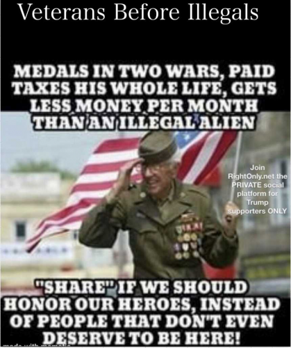 VETS BEFORE ILLEGALS  TS