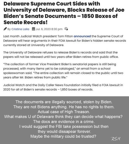 Biden docs steal