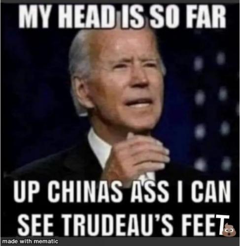 Biden - Chinas' Ass