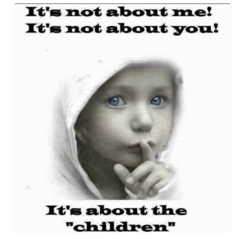 IT'S NOT ABOUT ME    TS
