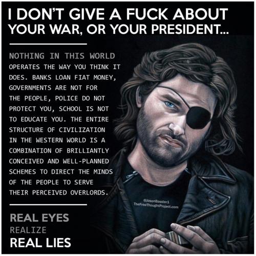 Snake Plissken - Real Lies