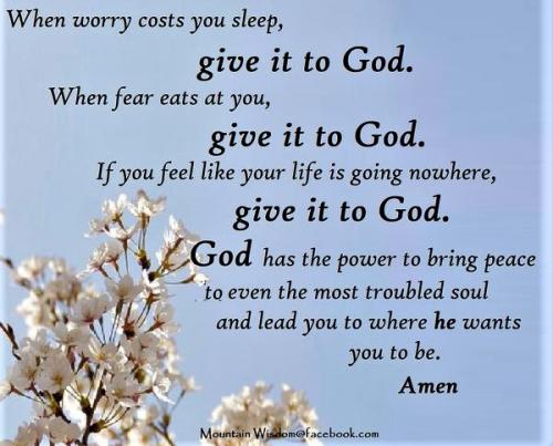 071923 - Give it to God