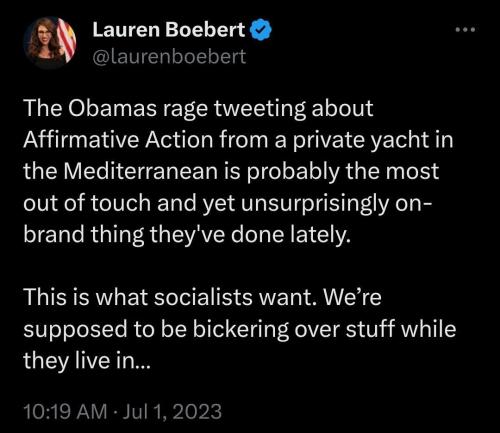 obama's yacht