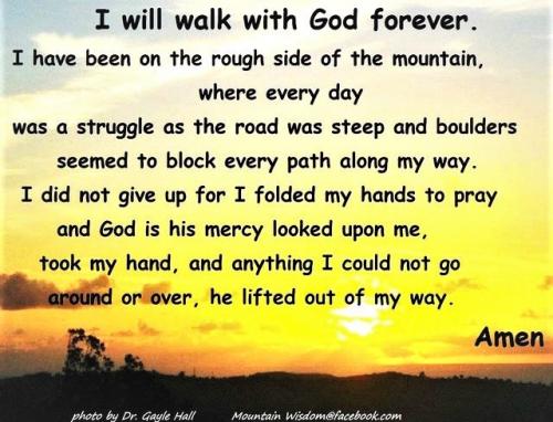 072623 - Walk with God forever