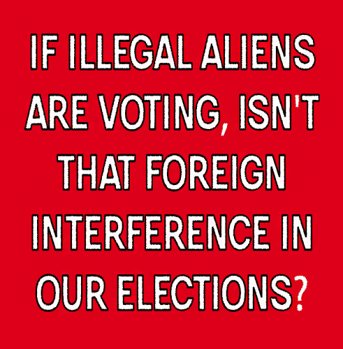 USA illegals voting