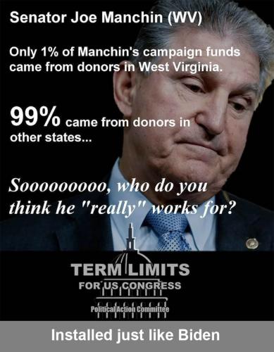 Manchin installed