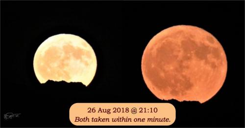 Both taken within one minute