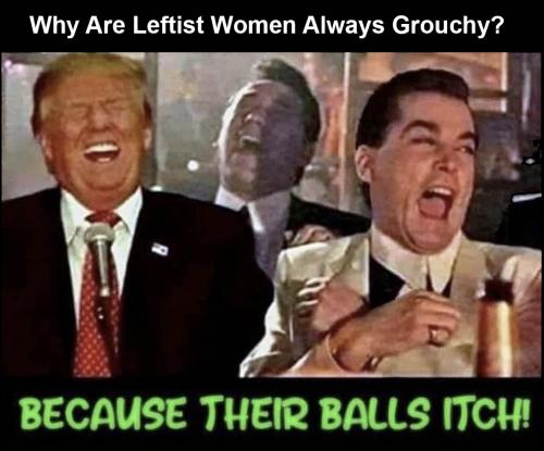 left women grouchy
