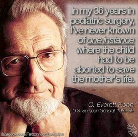 abortion c. Everet koop