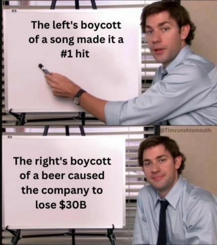 M boycott