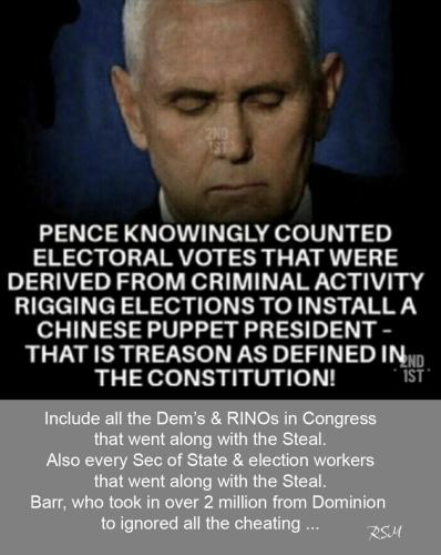 Pence treason