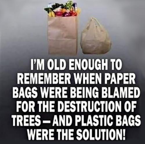 USA plastic bags
