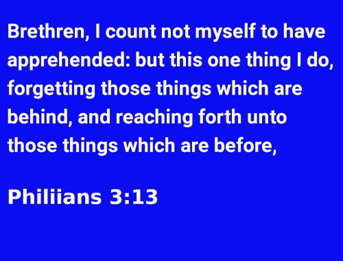 Philippians 3:13