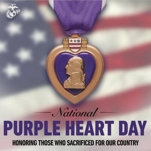 National Purple Heart Day 08-07