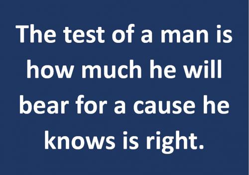 B test of man