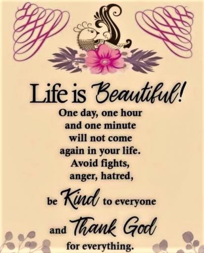 081623 - Life is beautiful