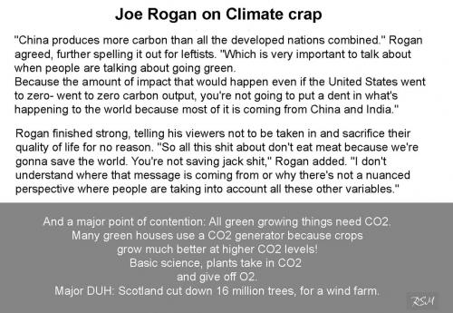 Rogan on climate