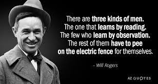 Will Rogers -- Three Types of Men