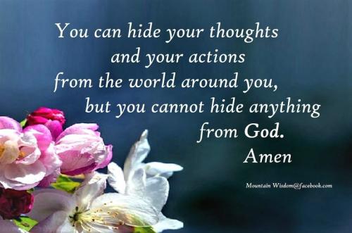081123 - Hide from da world, but not God