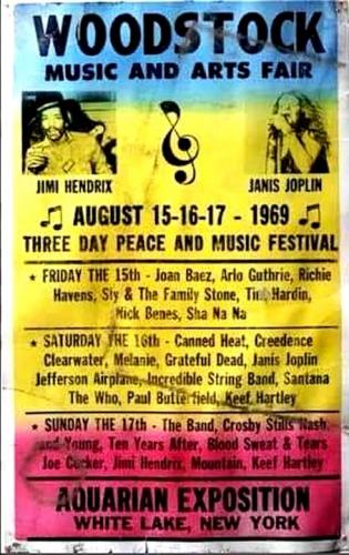 woodstock poster