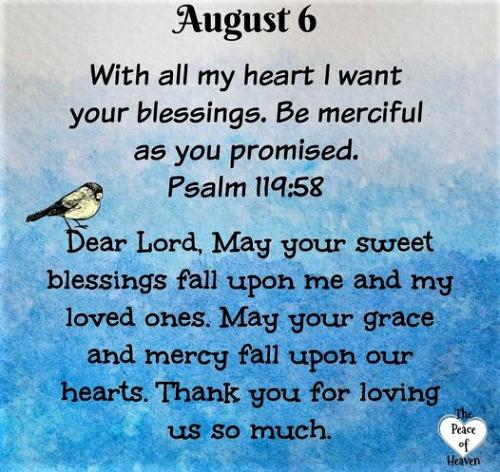 080623 - Ps 119-58 Blessings