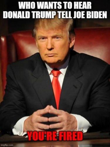 M you're fired