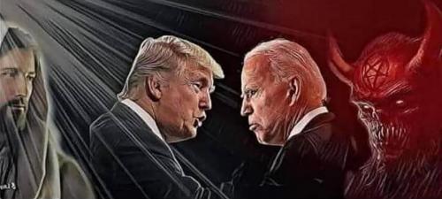 RO Trump good Biden evil