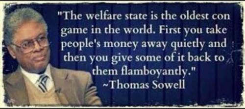 Thomas Sowell, Welfare -- Oldest Con Game