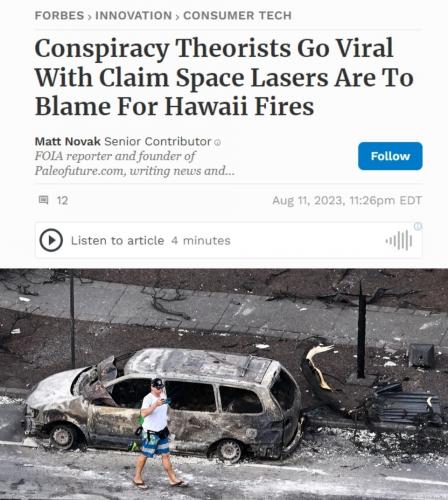 Let them think what they want