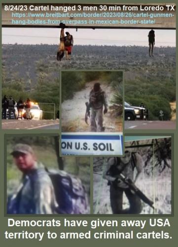 DEMS GIVE AWAY US SOIL TO CARTELS