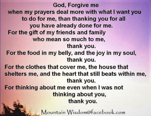 082123 - Forgive me - selfish