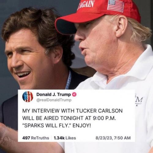 tucker interview trump