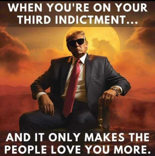 On your third indictment   (maga)