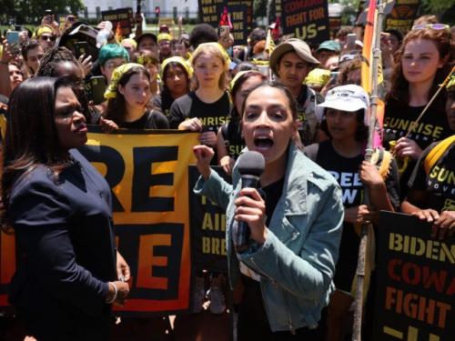 SUNRISE MOVEMENT  OAC-and-Cori-Bush-Join-Climate-Demonstration-in-DC-1-640x480