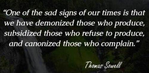 Thomas Sowell, Liberal, Welfare, Democrat -- Demonized, Subsidized, Canonized